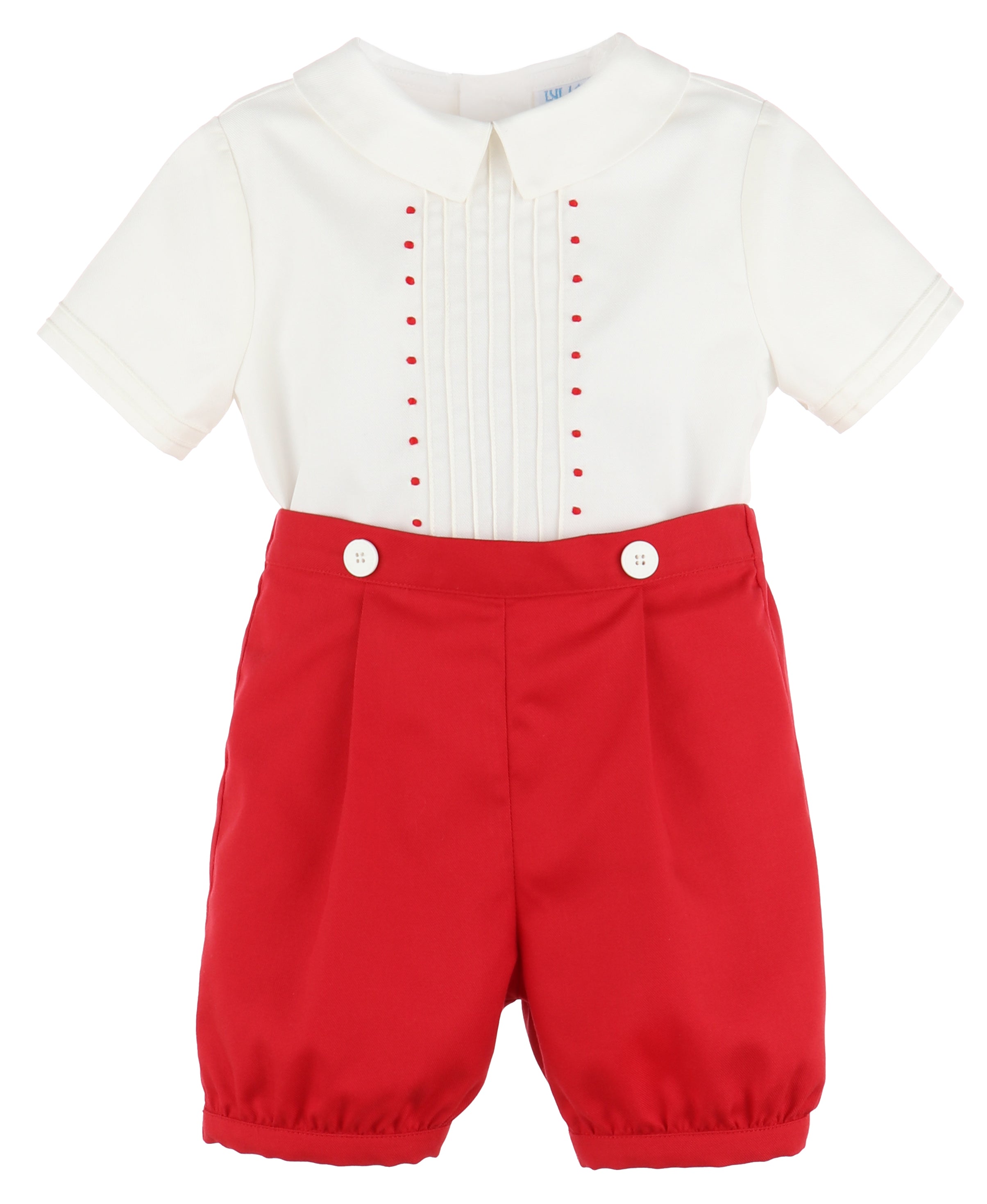 Red Short Holiday Set